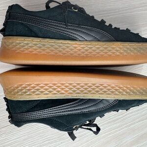 Black Puma Platform sneakers